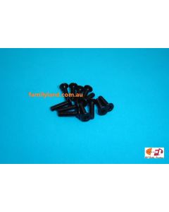 HBX 69602 PLUM BLOSSOM COUNTERSUNK SCREW 3x12mm (12pcs)