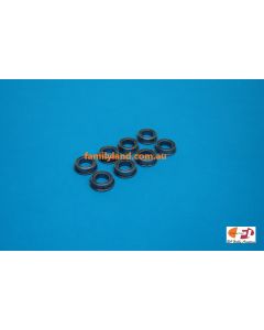 HBX H037 FLANGE BALL BEARING 5x8x2.5 (8pcs)