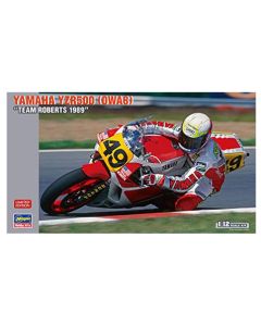 Hasegawa 21716 Yamaha YZR500 (0WA8) Team Roberts 1989 Plastic Model Kit 1/12