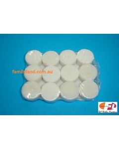 Hexamine DRY SPIRIT FUEL TABLETS - PACK OF 12 (Replace Wilesco Z81 WI-TABS )