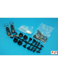 Hobao 90055 FRONT SHOCK ABSORBER SET 17MM, 2SETS (Hyper SS, Cage, VS)
