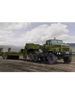 Hobby Boss 85523 Russian KrAZ-260B Tractor with MAZ/ChMZAP-5247G Semitrailer 1/35