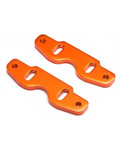 HPI 101753 ENGINE MOUNT ADAPTER 4mm TROPHY SERIES (ORANGE)