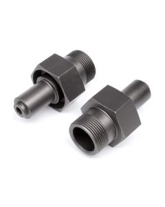 HPI 102156 24mm FRONT HEX HUB (GUNMETAL/ Baja 5B/ 2pcs)