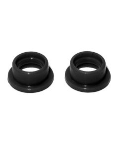 HPI 105895 SHAPED EXHAUST GASKET (Replace 87049) (BLACK/2pcs) 1/8