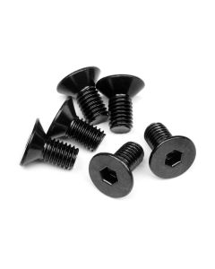 HPI 94727 FLAT HEAD SCREW M5x10mm (HEX SOCKET/6pcs)