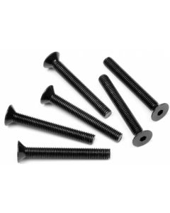 FAMILY LAND 5X40  FLAT HEAD SCREW M5x40mm (6pcs) (COMPATIBLE HPI 94737)