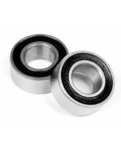 HPI B121  BALL BEARING 5x10x4mm (RUBBER SHIELD/2pcs)
