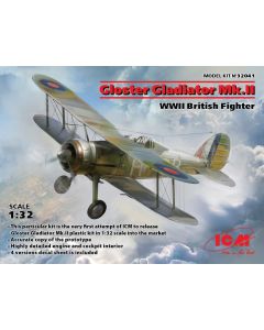 ICM 32041 Gloster Gladiator Mk.II WWII British Fighter 1/32