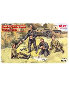 ICM 35351 Soviet Tank Crew (1943-1945) 1/35