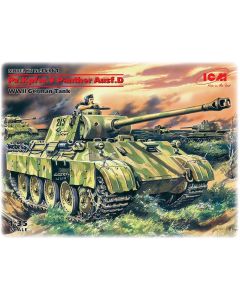 ICM 35361 Pz.Hpfw.V Panther Ausf.D WWII German Tank Plastic Model Kit 1/35