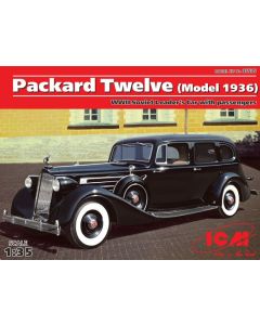 ICM 35535 Packard Twelve (Model 1936) WWII Soviet Leader's Car with Passengers 1/35