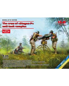 ICM 35750 The Crew of "Stugna-P" Anti-Tank Complex Armed Forces of Ukraine 1/35
