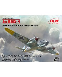 ICM 48240 Ju 88D-1 WWII German Reconnaissance Plane 1/48