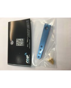 Dualsky DSS21775 Alloy Servo Half Arm, 25T, 2.0inch, Blue