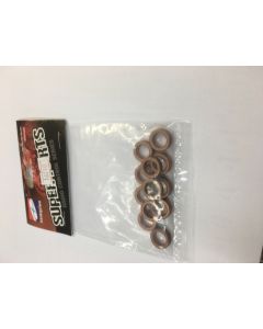 HBX 16010 Copper Bushes 8x12x3.5mm 12pcs