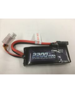 Gens Ace GA2T-2200-50C 2200mAh 50C 7.4V Lipo Battery (Traxxas Plug)