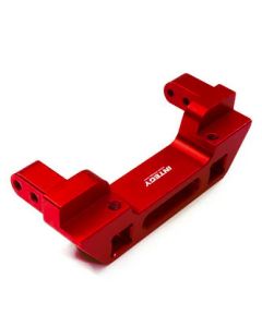 Integy 28214RED Alloy Rear Bumper Mount for Traxxas TRX-4 Scale & Trail Crawler