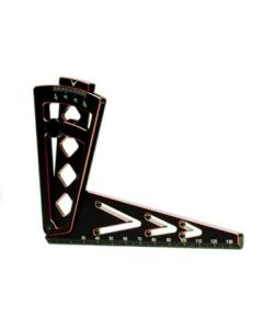 Integy 32116GOLD Alloy Machined Multifunction Camber & Chassis Height Gauge for 1/10 & 1/8 RC