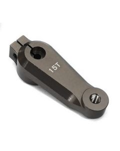 Integy 32414GREY Steering Servo Arm 15T for Axial 1/6 SCX6