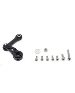 Integy 32486BLACK Servo Horn & Linkage for Traxxas 1/8 Sledge 4WD Monster Truck