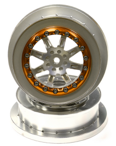 Integy T1 Front Alloy Wheel for Axial EXO Terra Buggy (2pcs)1/10