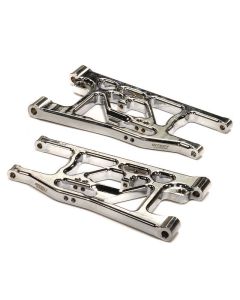 Integy T8154CHROME HD Alloy Rear Lower Arms for Losi 8ight (LOSA0801 & LOSA0802)