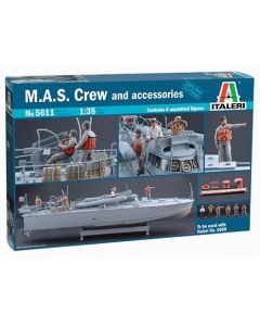 Italeri 5611 M.A.S. Crew and Accessories 1/35