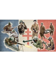 Italeri 6189 Free French Infantry World War II 1/72
