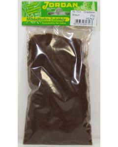 Jordan 753 Fine Scatter (25g) Earth Brown (HO/N/Z Scale)