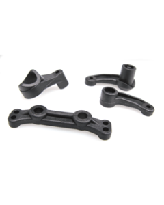 HBX KB-61012 STEERING MOUNT ASSEMBLY+STEERING ACKERMAN PLATE