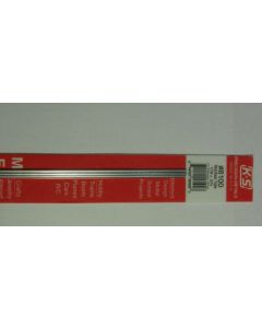 K&S 8100 ROUND ALU. TUBE 1/16 (.57mm) x 12" (.014 Wall) (3pcs)