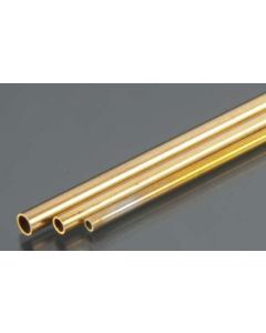 K&S 5075 BRASS TUBE 3/32",1/8",5/32"  x 12" BENDABLE (3pcs)