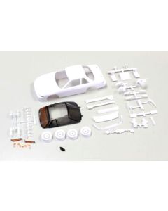 Kyosho MZN178 NISSAN SILVIA S13 White body set (w/Wheel for AWD) 1/27