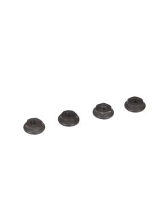 Losi TLR236001 4mm Low Profile Serrated Nuts, 4pcs