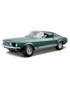 Maisto 31166GRN 1967 Ford Mustang GTA Fastback (Green) 1/18
