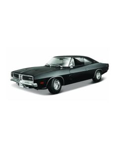 Maisto 31387 1969 Dodge Charger R/T Black 1/18