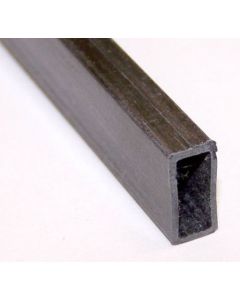 Family Land Carbon Fibre Rectangular Tube (1m Length) - IN STORE ONLY