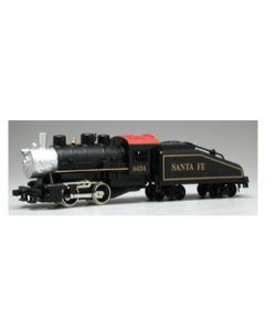 Model Power 96634 0-4-0 Shifter & Tender Locomotive Santa FE HO Scale