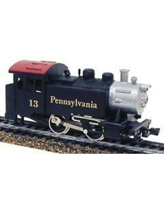 Model Power 96501 0-4-0 Tank Switcher Pennsy  w/Knuckle Couplers HO Scale