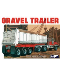 MPC 823 3 Axle Gravel Trailer 1/25