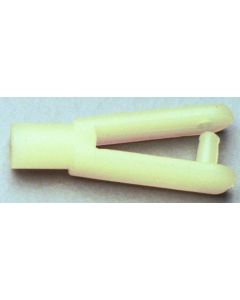 Multiplex 713196 PLASTIC CLEVIS, 19 MM, 10 PCS. 