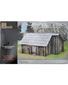 Pegasus 7704 Russian Log House - Two Story 1/72