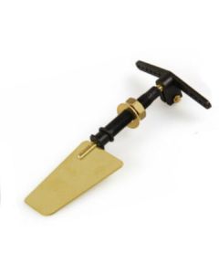 Radio Active MA3064 Medium Rudder 2" Long / Blade Brass (Blade 53x36mm)