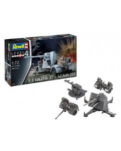 Revell 03325 8,8 cm Flak 37 + Sd.Anh.202 1/72