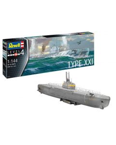 Revell 05177 German Submarine Type XXI 1/144