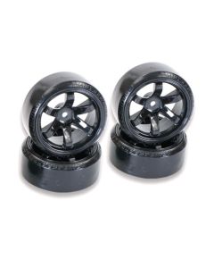 River Hobby 10489 Drift Tyres/Wheels Set (4pcs) 1/10