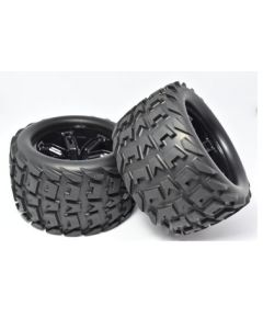 River Hobby 10723 Tyre & Rim 2pcs Cobra 1/10