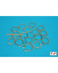 Rovan 68034 10mm Chrome CirClip  for Shaft of Baja 5B 15pcs