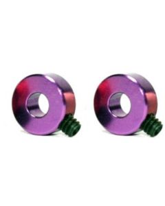 Scaleauto SC-1124B Axle Stopper 3/32" (2.38mm) Anodized Alu. for AW/SW Gears M2